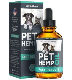 Hemp–oil Dogs Cats Helps Pets with Anxiety