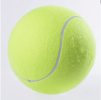 Big Tennis Ball for Dogs-9.5" Inflatable Giant Tennis Balls Large Pet Toys for Outdoor/Indoor Sports Oversize Dog Toy Ball for Small/Medium/Large Dogs