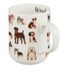 Mainstays 16.06-oz Stoneware Dog Mug, White