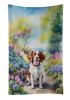 Brittany Spaniel Spring Path Kitchen Towel Dish Cloths Guest Hand Towel Decorative Bathroom Towel for Face,Tea, Dishcloth, Kitchen and Bath