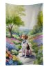 American Foxhound Spring Garden Kitchen Towel Dish Cloths Guest Hand Towel Decorative Bathroom Towel for Face,Tea, Dishcloth, Kitchen and Bath