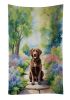 Chesapeake Bay Retriever Spring Path Kitchen Towel Dish Cloths Guest Hand Towel Decorative Bathroom Towel for Face,Tea, Dishcloth, Kitchen and Bath