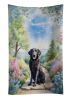 Curly-Coated Retriever Spring Path Kitchen Towel Dish Cloths Guest Hand Towel Decorative Bathroom Towel for Face,Tea, Dishcloth, Kitchen and Bath