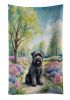 Bouvier des Flandres Spring Path Kitchen Towel Dish Cloths Guest Hand Towel Decorative Bathroom Towel for Face,Tea, Dishcloth, Kitchen and Bath