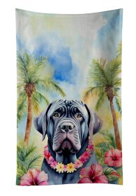 Neapolitan Mastiff Luau Kitchen Towel Dish Cloths Guest Hand Towel Decorative Bathroom Towel for Face,Tea, Dishcloth, Kitchen and Bath