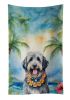Bergamasco Sheepdog Luau Kitchen Towel Dish Cloths Guest Hand Towel Decorative Bathroom Towel for Face,Tea, Dishcloth, Kitchen and Bath