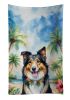 Collie Luau Kitchen Towel Dish Cloths Guest Hand Towel Decorative Bathroom Towel for Face,Tea, Dishcloth, Kitchen and Bath