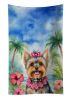 Yorkshire Terrier Luau Kitchen Towel Dish Cloths Guest Hand Towel Decorative Bathroom Towel for Face,Tea, Dishcloth, Kitchen and Bath
