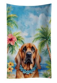 Bloodhound Luau Kitchen Towel Dish Cloths Guest Hand Towel Decorative Bathroom Towel for Face,Tea, Dishcloth, Kitchen and Bath