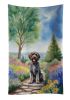 Wirehaired Pointing Griffon Spring Path Kitchen Towel Dish Cloths Guest Hand Towel Decorative Bathroom Towel for Face,Tea, Dishcloth, Kitchen and Bath
