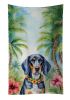 Bluetick Coonhound Luau Kitchen Towel Dish Cloths Guest Hand Towel Decorative Bathroom Towel for Face,Tea, Dishcloth, Kitchen and Bath