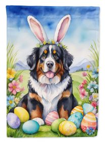 Bernese Mountain Dog Easter Egg Hunt Garden Flag Mailbox Flag Decorative Yard Flag Banner Outside Patio Artwork Yard Flower Beds, Garden Size, Multico