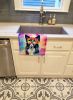 Border Collie Hippie Dawg Kitchen Towel Dish Cloths Guest Hand Towel Decorative Bathroom Towel for Face,Tea, Dishcloth, Kitchen and Bath