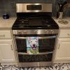 NEW Bull Terrier Luau Kitchen Towel Dish Cloths Guest Hand Towel Decorative Bathroom Towel for Face,Tea, Dishcloth, Kitchen and Bath