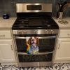 Welsh Springer Spaniel in Sunflowers Kitchen Towel Dish Cloths Guest Hand Towel Decorative Bathroom Towel for Face,Tea, Dishcloth, Kitchen and Bath