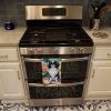 Japanese Chin Spring Path Kitchen Towel Dish Cloths Guest Hand Towel Decorative Bathroom Towel for Face,Tea, Dishcloth, Kitchen and Bath
