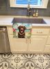 Chocolate Labrador Retriever Luau Kitchen Towel Dish Cloths Guest Hand Towel Decorative Bathroom Towel for Face,Tea, Dishcloth, Kitchen and Bath