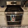 Australian Shepherd Luau Kitchen Towel Dish Cloths Guest Hand Towel Decorative Bathroom Towel for Face,Tea, Dishcloth, Kitchen and Bath