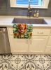 Nova Scotia Duck Toller in Sunflowers Kitchen Towel Dish Cloths Guest Hand Towel Decorative Bathroom Towel for Face,Tea, Dishcloth, Kitchen and Bath
