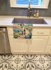 English Foxhound Spring Path Kitchen Towel Dish Cloths Guest Hand Towel Decorative Bathroom Towel for Face,Tea, Dishcloth, Kitchen and Bath