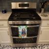 Afghan Hound Luau Kitchen Towel Dish Cloths Guest Hand Towel Decorative Bathroom Towel for Face,Tea, Dishcloth, Kitchen and Bath