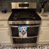 Sealyham Terrier Luau Kitchen Towel Dish Cloths Guest Hand Towel Decorative Bathroom Towel for Face,Tea, Dishcloth, Kitchen and Bath