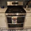 Tibetan Spaniel Luau Kitchen Towel Dish Cloths Guest Hand Towel Decorative Bathroom Towel for Face,Tea, Dishcloth, Kitchen and Bath