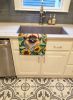 Pekingese in Sunflowers Kitchen Towel Dish Cloths Guest Hand Towel Decorative Bathroom Towel for Face,Tea, Dishcloth, Kitchen and Bath
