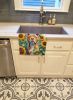 NEW Pit Bull Terrier in Sunflowers Kitchen Towel Dish Cloths Guest Hand Towel Decorative Bathroom Towel for Face,Tea, Dishcloth, Kitchen and Bath
