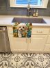 Maltipoo in Sunflowers Kitchen Towel Dish Cloths Guest Hand Towel Decorative Bathroom Towel for Face,Tea, Dishcloth, Kitchen and Bath