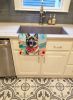 Norwegian Elkhound Luau Kitchen Towel Dish Cloths Guest Hand Towel Decorative Bathroom Towel for Face,Tea, Dishcloth, Kitchen and Bath