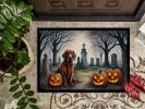 NEW Irish Setter Spooky Halloween Doormat Front Door Mat Indoor Outdoor Rugs for Entryway, Non Slip Washable Low Pile, 18H X 27W