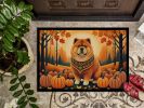NEW Chow Chow Fall Doormat Front Door Mat Indoor Outdoor Rugs for Entryway, Non Slip Washable Low Pile, 18H X 27W
