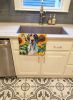Pointer in Sunflowers Kitchen Towel Dish Cloths Guest Hand Towel Decorative Bathroom Towel for Face,Tea, Dishcloth, Kitchen and Bath