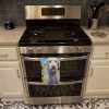 Bedlington Terrier in Sunflowers Kitchen Towel Dish Cloths Guest Hand Towel Decorative Bathroom Towel for Face,Tea, Dishcloth, Kitchen and Bath