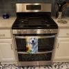 Great Pyrenees in Sunflowers Kitchen Towel Dish Cloths Guest Hand Towel Decorative Bathroom Towel for Face,Tea, Dishcloth, Kitchen and Bath