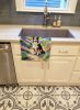 Collie Spring Path Kitchen Towel Dish Cloths Guest Hand Towel Decorative Bathroom Towel for Face,Tea, Dishcloth, Kitchen and Bath