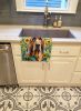 Bloodhound in Sunflowers Kitchen Towel Dish Cloths Guest Hand Towel Decorative Bathroom Towel for Face,Tea, Dishcloth, Kitchen and Bath