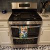 Corgi in Sunflowers Kitchen Towel Dish Cloths Guest Hand Towel Decorative Bathroom Towel for Face,Tea, Dishcloth, Kitchen and Bath