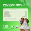 Canine Soft Chews Green Lawn Maintenance Enzymes Cranberry Extract Probiotics Dog Supplement for All Breeds & Sizes Digestion