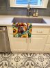 Dogue de Bordeaux in Sunflowers Kitchen Towel Dish Cloths Guest Hand Towel Decorative Bathroom Towel for Face,Tea, Dishcloth, Kitchen and Bath