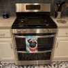 Pug Luau Kitchen Towel Dish Cloths Guest Hand Towel Decorative Bathroom Towel for Face,Tea, Dishcloth, Kitchen and Bath