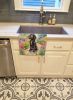 American Water Spaniel Spring Garden Kitchen Towel Dish Cloths Guest Hand Towel Decorative Bathroom Towel for Face,Tea, Dishcloth, Kitchen and Bath