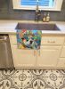 Akita Hippie Dawg Kitchen Towel Dish Cloths Guest Hand Towel Decorative Bathroom Towel for Face,Tea, Dishcloth, Kitchen and Bath