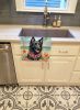 Belgian Sheepdog Luau Kitchen Towel Dish Cloths Guest Hand Towel Decorative Bathroom Towel for Face,Tea, Dishcloth, Kitchen and Bath