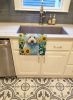 Komondor in Sunflowers Kitchen Towel Dish Cloths Guest Hand Towel Decorative Bathroom Towel for Face,Tea, Dishcloth, Kitchen and Bath