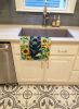 Schipperke in Sunflowers Kitchen Towel Dish Cloths Guest Hand Towel Decorative Bathroom Towel for Face,Tea, Dishcloth, Kitchen and Bath