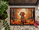 NEW Vizsla Fall Doormat Front Door Mat Indoor Outdoor Rugs for Entryway, Non Slip Washable Low Pile, 18H X 27W