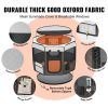 VEVOR Foldable Pet Playpen, 36 inch Portable Dog Playpen, Crate Kennel for Puppy, Dog, Cat, Premium Waterproof 600D Oxford Cloth, Removable Zipper, fo