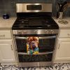 Dogue de Bordeaux in Sunflowers Kitchen Towel Dish Cloths Guest Hand Towel Decorative Bathroom Towel for Face,Tea, Dishcloth, Kitchen and Bath